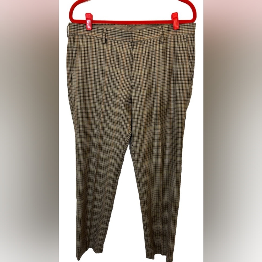 NWT J Crew Ludlow Dress Slacks NWT Brown 34/32 Slim Fit Cotton Blend.